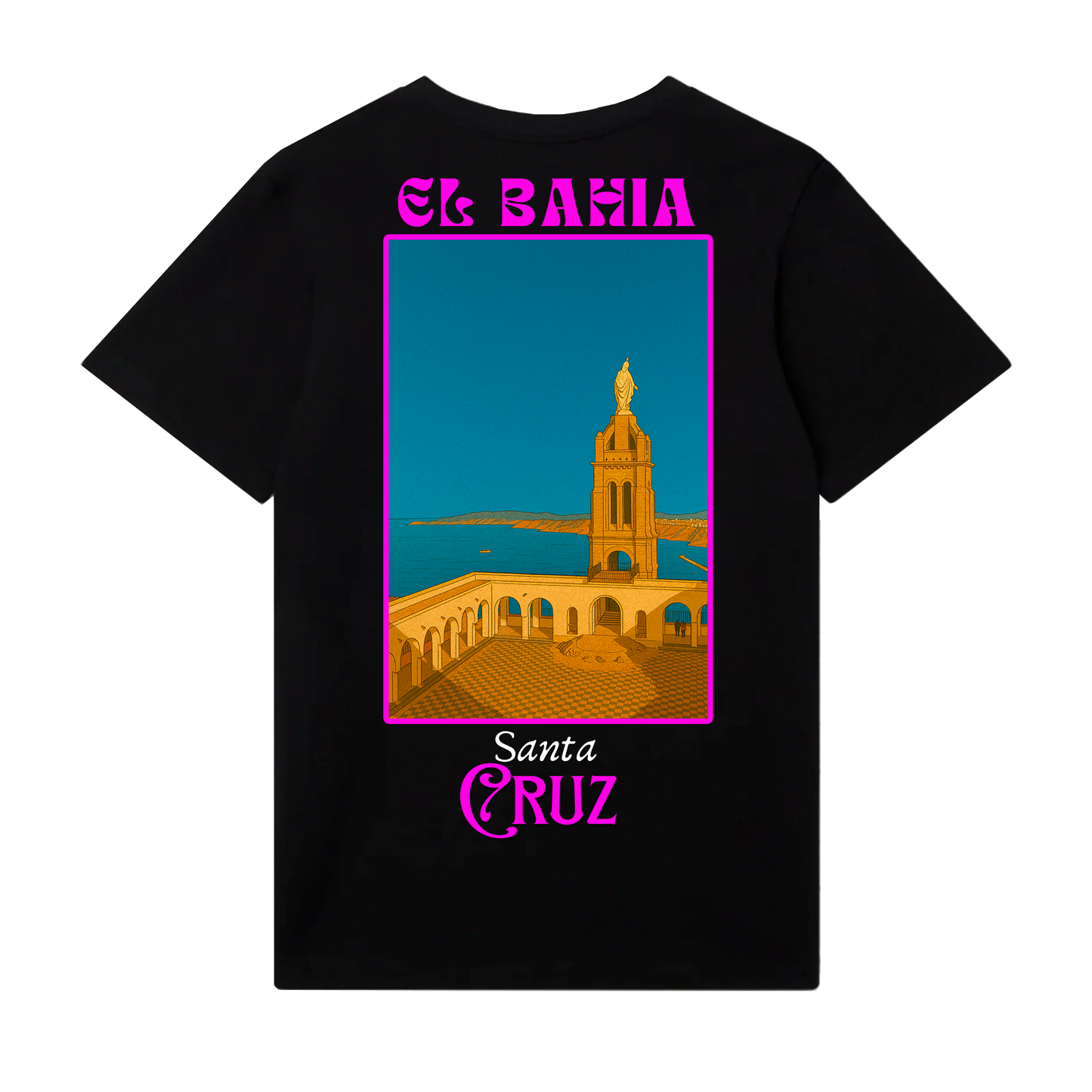 TEE SHIRT SANTA CRUZ NOIR